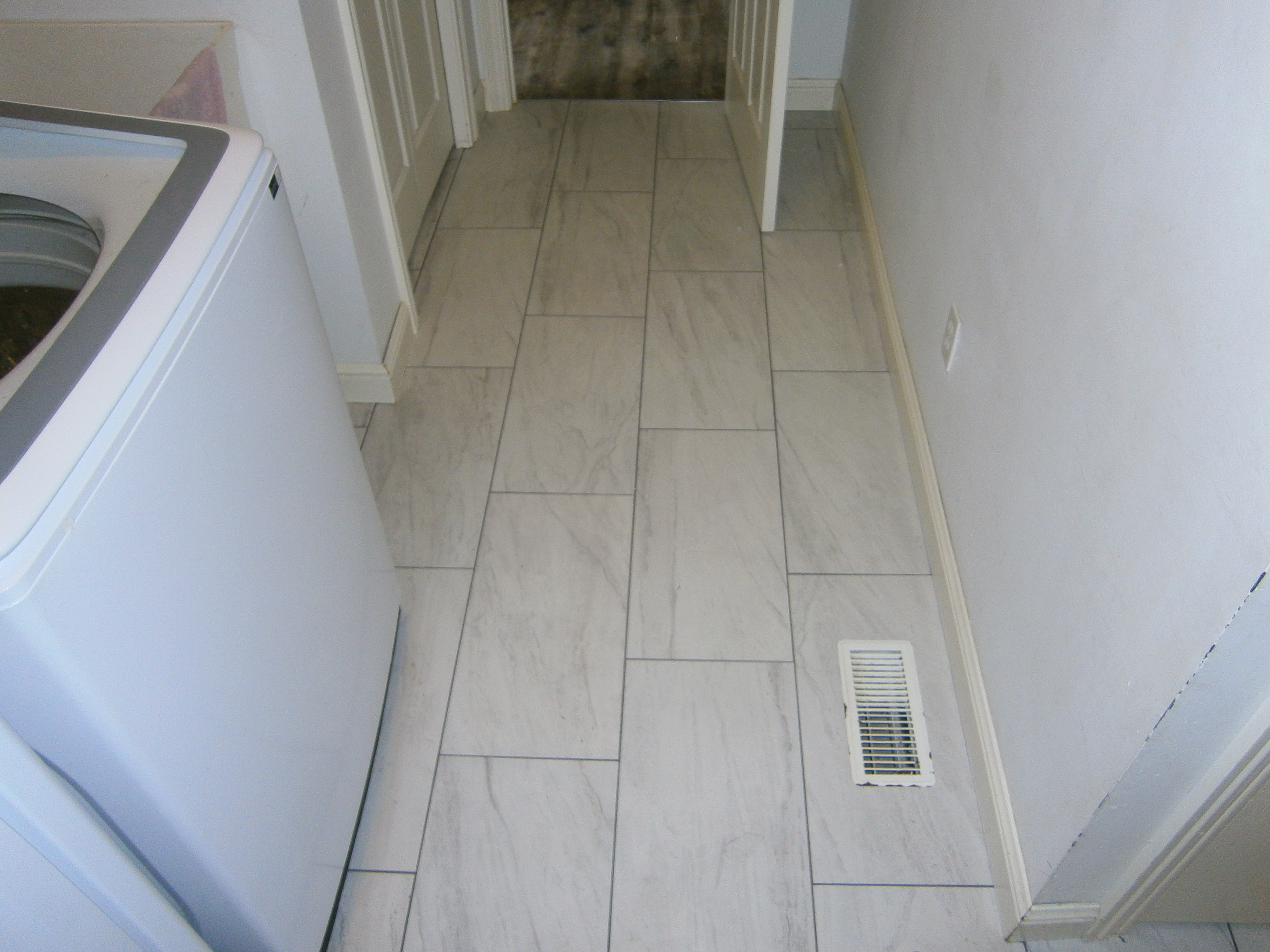 Kitchen with LVT flooring