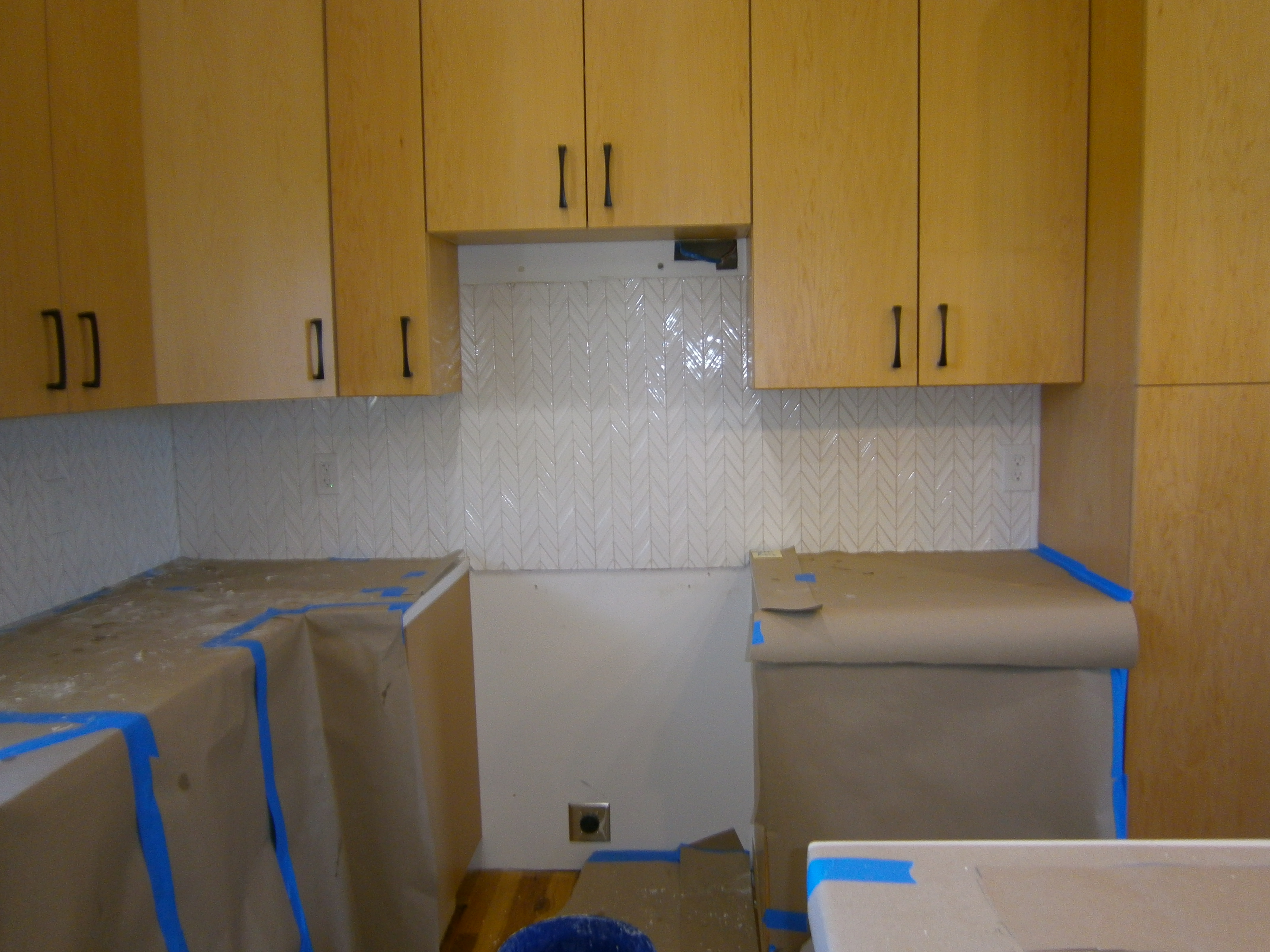 Living room with LVP flooring